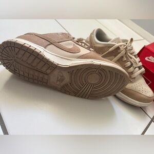 Nike Tan and Cream Athletic Shoes